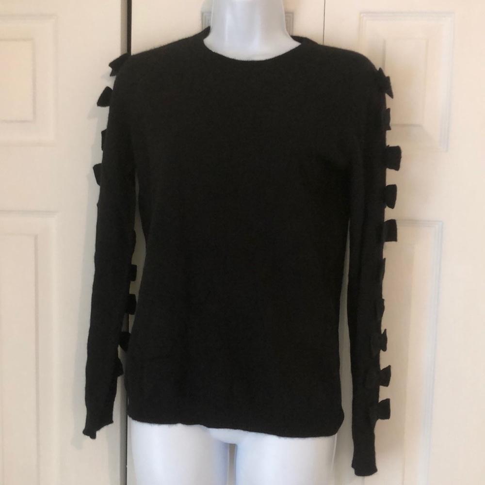 Belle France Casmere 100% Cashmere Long Sleeve Sweater Size Small